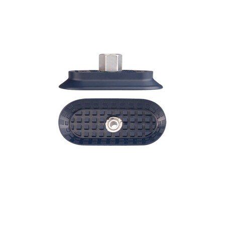 Fipa Flat vacuum cup oval 85x40 mm, NBR blue, fitting G1/4-female 130.85x40.159.1